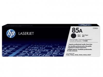 HP 85A Black Original LaserJet Toner Cartridge, CE285A