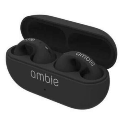 Ambie Sound Earcuffs 1:1 Ear Earring Wireless Bluetooth Earphones Black