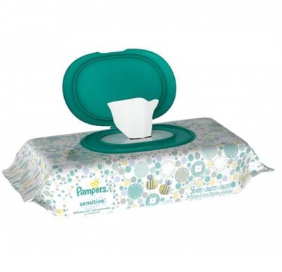 Pampers Baby Wipes Refill Sensitive SP, 56 Count