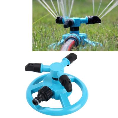 Garden Automatic Rotating Nozzle 360 Degree Rotary Automatic Sprinkler Garden Lawn Watering Nozzle Irrigation Nozzle with 3/4 inch Water Hose Connector