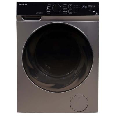 Toshiba TWD-BJ130M4B(SK) Front Load Washer And Dryer Combo Silver