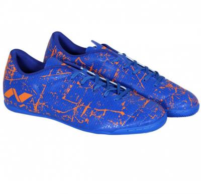 Nivia Rubber Soal Shoe Encounter 2.0 Futsal Casuals For Men-Blue, Orange