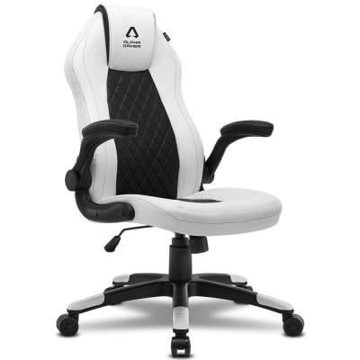 Alpha Gamer AGSIRIUS-BK-WH Sirius Series Gaming Chair Black with White