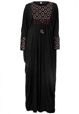 Abaya For Women Black - ABY-39 - 54