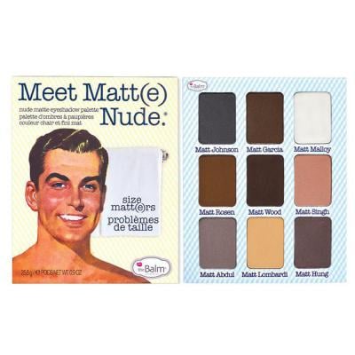 The Balm Meet Matt e Nude Eyeshadow Palette, TBM107COS00165