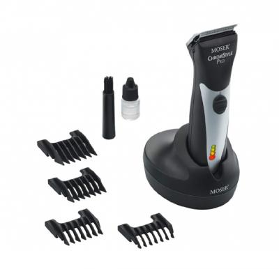 Moser 1871-0181, ChromStyle Professional Cord & Cordless Hair Clipper, Black