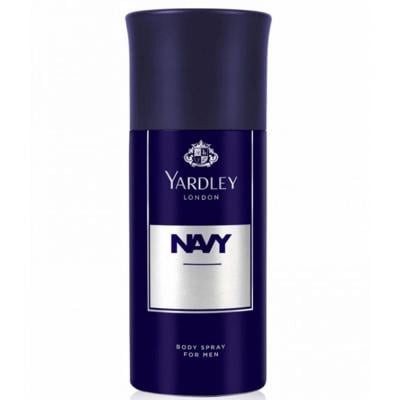 Yardley London Navy Body Spray 150ml, YD7657311