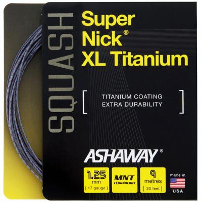 Ashaway Squash String SuperNick XL Titanium Set