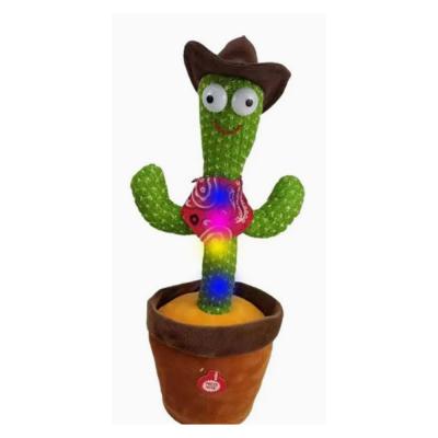Cute And Beautiful Dancing Cactus Plush Stuffed Toy With Music And Light