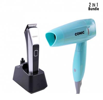 Combo pack, Conic Trimmer CON08 & Hair Dryer Con1201, 1200W