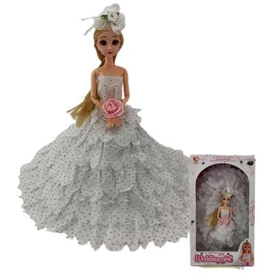 Wedding Girl Doll 208-102, White