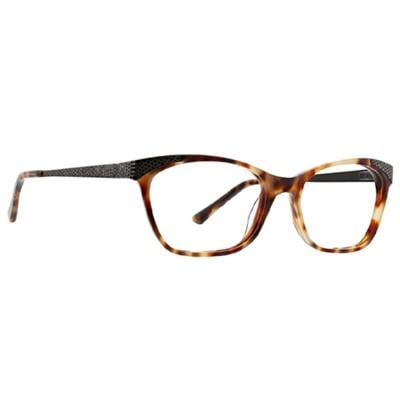 Xoxo XO MEDINA HONY TORT Womens Medina Square Eyeglasses Frame 781096535811 Honey Tortoise