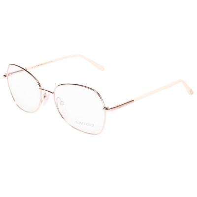 Tom Ford FT5248 Aviator Butterfly Gold & White Eyeglasses for Women, Size 53