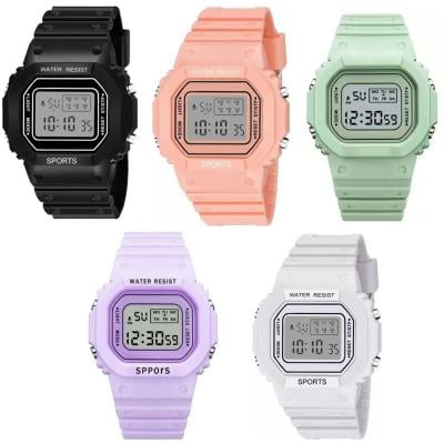 5in1 Combo Offer LED Sports Unisex Watches