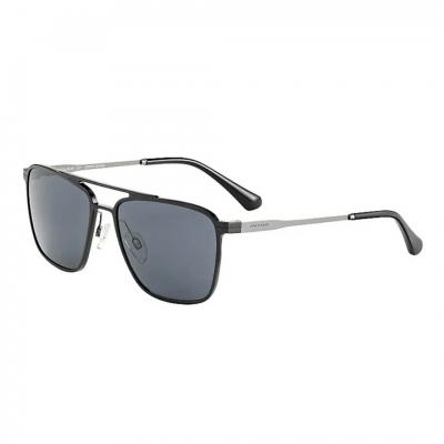 Jaguar 37721 6100 Rectangle Black Sunglasses