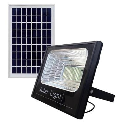 Solar Floodlight Light White LED, 400 Watt