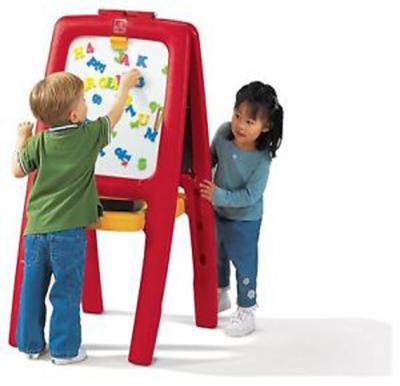 All Around Easel For Two Red,826800