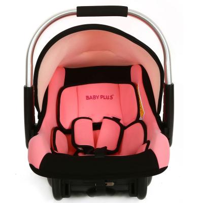 Baby Plus Bp7640-Pink/Blk Baby Car Seat, Pink and Black