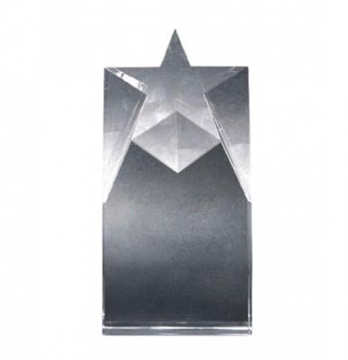 Silver Sword Crystal Star Trophy Heavy, 20cm, SS-6485