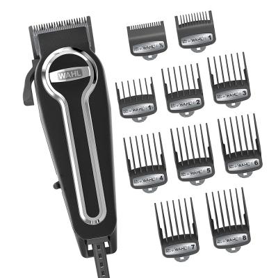 Wahl WL-79602-027 Clipper Elite Pro High Performance Home Haircut and Grooming Kit Black