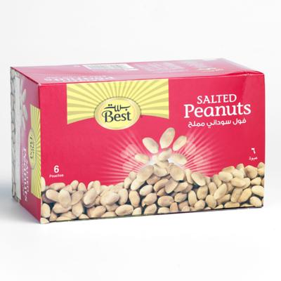 Best Food peanut salted 50 gm 6 pcs, BF1030
