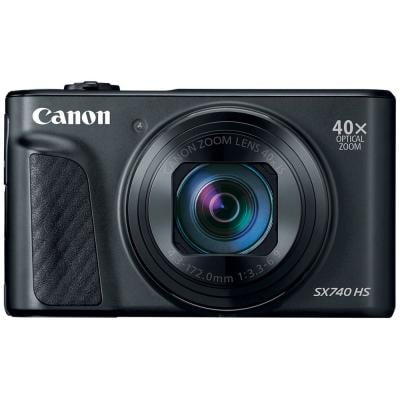 Canon PowerShot SX740 HS Point & Shoot Digital Camera with 4.3-172mm Lens, 40x Optical Zoom, 3 Inch Tilt LCD, 20.3 MP, Black