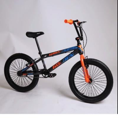 James Jordan JDN1004 20 Inch Bmx Bicycle Black and Orange