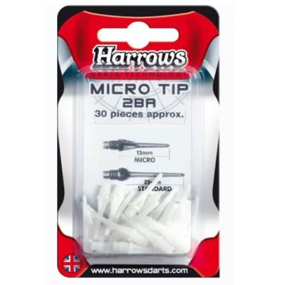 Harrows Darts Micro Tip Black 2BA B/C D2MB, 12050097-101