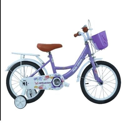James Jordan JDN1023 12 Inch Bicycle White and Purple