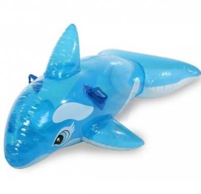 Intex Lil Whale Ride On Floating Raft Blue - 58523