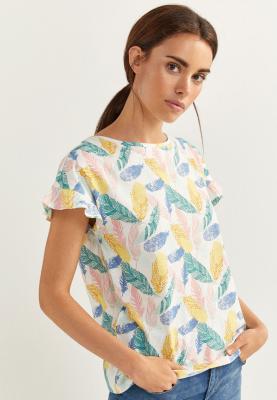 Springfield Strap Tops For Women White with Prints