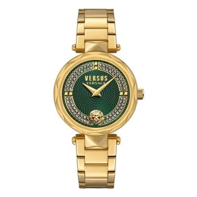 Versace VSPCD1K21 Womens Gold Stainless Steel Quartz Watch