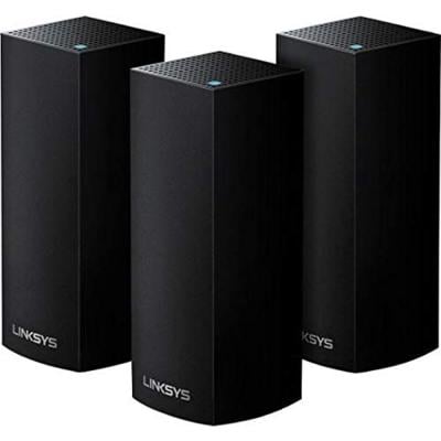 Linksys Pack Of 3 Tri-Band Velop Intelligent Mesh WiFi System Black, AC6600