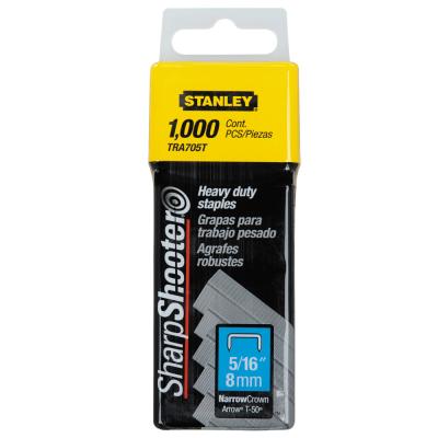 Stanley 1Tra705T 8 Mm Heavy Duty Staple, 1000 Pieces