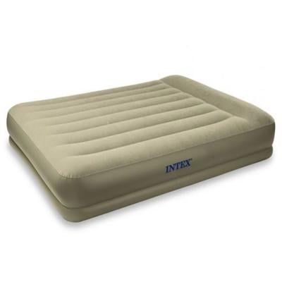 Intex 67746 Inflatable Queen Size Pillow Rest Mid Rise Airbed