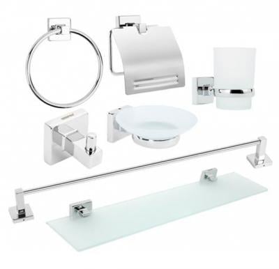 Geepas GSW61704 Bathroom Accessories/holdr/ring/hook1x8