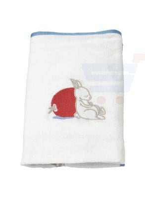 Cover For Babycare Mat Rabbit Pattern White 48X74 Cm