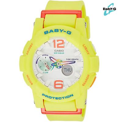 Casio Baby-G BGA-180-9BDR Analog Digital Watch For Women, Yellow