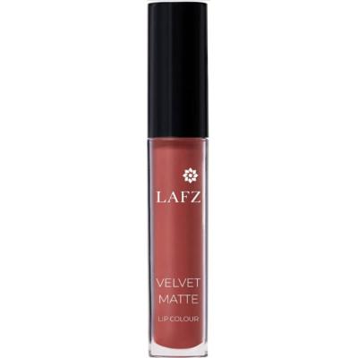 Lafz Transfer Proof Velvet Matte Lip Color, Spice Ginger 5.5ml