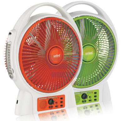 Sanford Rechargeable Fan With Light SF969RTFBS