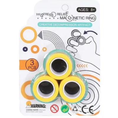 Ximi Vogue LB 539 Magnetic Ring Set 3 Pcs Yellow