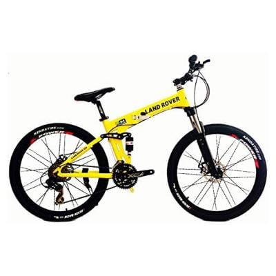 Land Rover Folding Bicycle Yellow 26 Inch Assorted Color