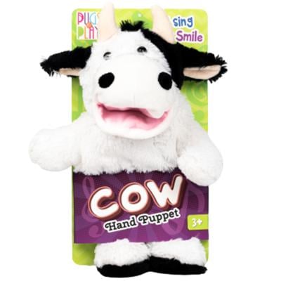 Pugs AT Play ST-PAP34 Cow Talking Hand Puppet Multicolor