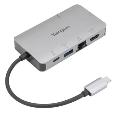 Targus USB-C DP Alt Mode Single Video 4K HDMI/VGA Docking Station with 100W PD