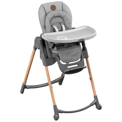Maxi Cosi Minla Baby and Kids Feeding High Chair with Tray and Cushion for newborn Toddler 1 Year 2 Year 3 Year 4 Year 5 year 6 Years old Grey
