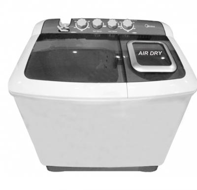 Midea MTE 120 P1201Q Washing Machine, Top Loading, Semi Automatic