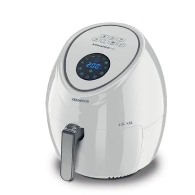 Kenwood HFP50.000WH Digital Air Fryer XXL 5.5L 2.4KG 1800W With Rapid Hot Air Circulation for Frying.