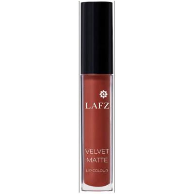 Lafz Transfer Proof Velvet Matte Lip Color, Brick Red, 5.5ml
