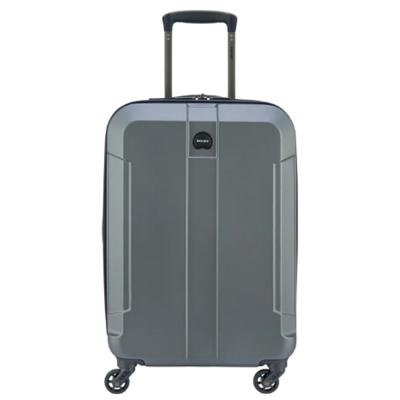 Delsey Depart Hardcase 4 Wheel Expandable Cabin Luggage Trolley 61cm Grey