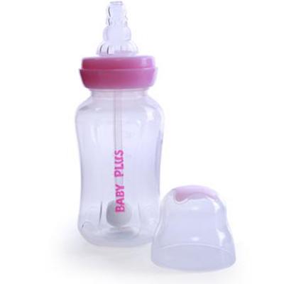 Baby Plus BP5101-B Feeding Bottle with Nipple Pink